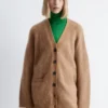 Oversized cardigan i mohairblanding Oversized cardigan i mohairblanding