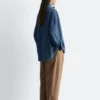 Oversized denimbluse Oversized denimbluse