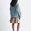 Oversized denimjakke