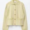 Oversized polo-strikket Cardigan Oversized polo-strikket Cardigan