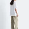 Oversized T-skjorte med trykk