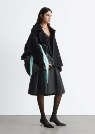 Oversized ulljakke