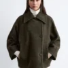 Oversized ulljakke Oversized ulljakke