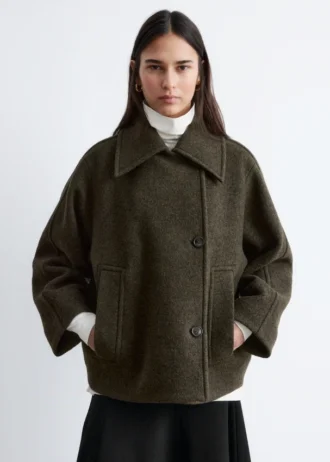 Oversized ulljakke