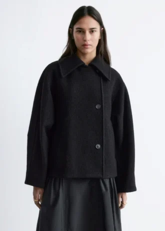 Oversized ulljakke