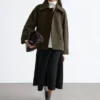 Oversized ulljakke Oversized ulljakke