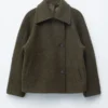 Oversized ulljakke Oversized ulljakke