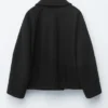 Oversized ulljakke Oversized ulljakke