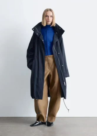 Parka med snøring