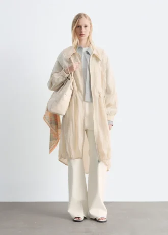 Parka med snøring