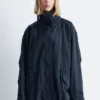 Parka med snøring Parka med snøring