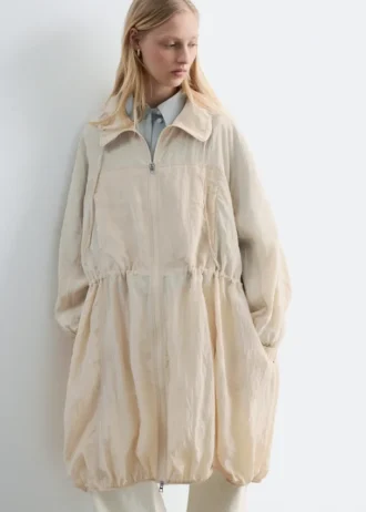Parka med snøring