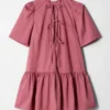 Peplum-minikjole