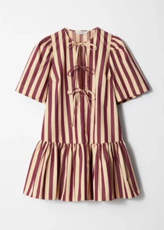 Peplum-minikjole