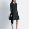 Peplum-minikjole Peplum-minikjole