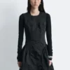 Peplum-minikjole Peplum-minikjole