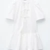 Peplum-minikjole