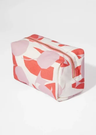 Pink Noon Canvas-kosmetikkveske