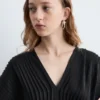 Plissert Dolman-Midikjole Plissert Dolman-Midikjole