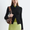 Pointelle Rib Polo-skjorte Pointelle Rib Polo-skjorte