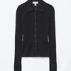 Pointelle Rib Polo-skjorte Pointelle Rib Polo-skjorte