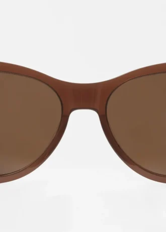 Polariserte Cat-Eye-solbriller i acetat