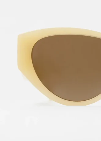 Polariserte Cat-Eye-solbriller i acetat