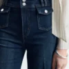 Press-Crease utvidede Jeans