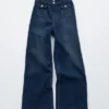 Press-Crease utvidede Jeans