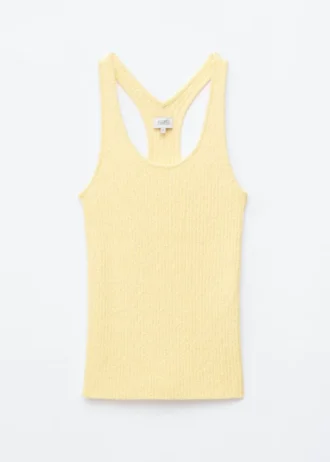 Racerback-top i bomull