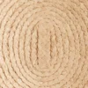 Raffia-stråhatt med grosgrain-kant