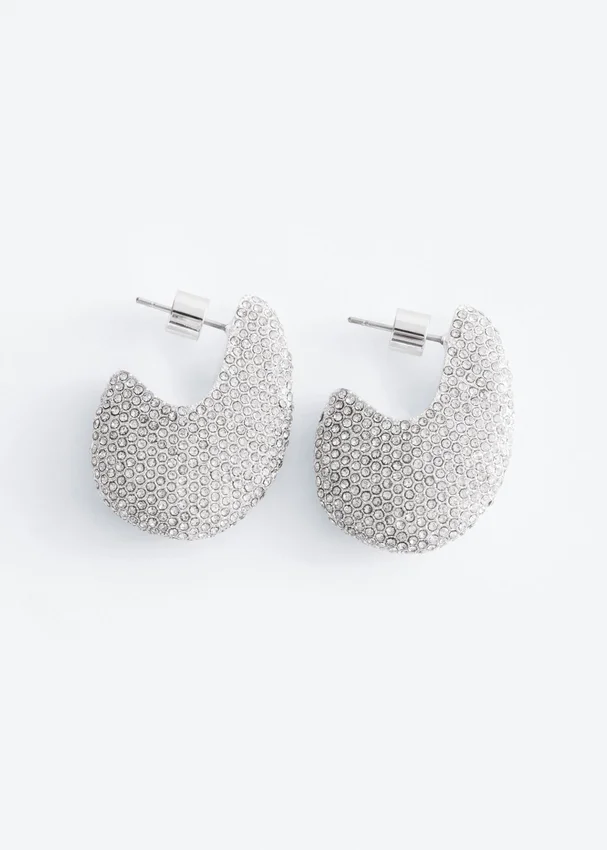 Øredobber med rhinestones Øredobber med rhinestones