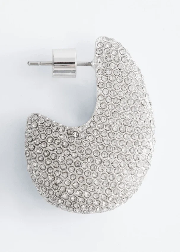 Øredobber med rhinestones Øredobber med rhinestones