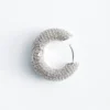 Rhinestone-krets Øredobber Rhinestone-krets Øredobber