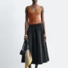 Ribbestrikket camisole