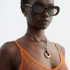 Ribbestrikket camisole
