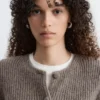 Ribbestrikket cardigan Ribbestrikket cardigan