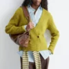 Ribbestrikket Cardigan