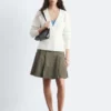 Ribbestrikket Cardigan