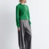 Ribbestrikket cardigan