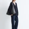 Ribbestrikket cardigan