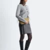 Ribbestrikket cardigan