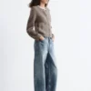 Ribbestrikket cardigan Ribbestrikket cardigan