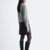 Ribbestrikket cardigan