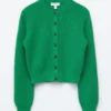 Ribbestrikket cardigan