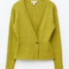 Ribbestrikket Cardigan