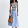Ribbestrikket tank-top Ribbestrikket tank-top