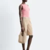 Ribbestrikket tank-top Ribbestrikket tank-top
