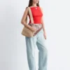 Ribbestrikket tank-top Ribbestrikket tank-top