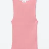 Ribbestrikket tank-top Ribbestrikket tank-top